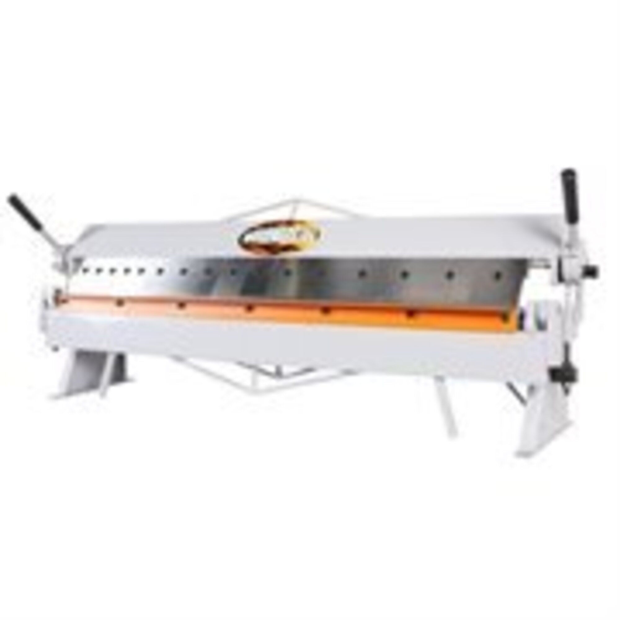 Woodward Fab Box and Pan Bending Brake — 48in. Bending Length, 16-Ga. Capacity, 16 Removable Fingers, Reinforced Frame, Model# HECWFBP4816